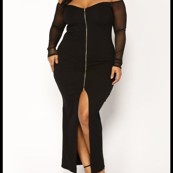 Fashion Nova Dresses & Skirts - Black Morticia dress sz 2x